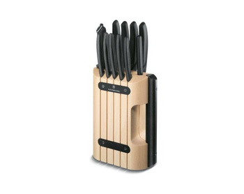 Victorinox zestaw szwajcarskich noży kuchennych w bloku 11 sztuk  5115311
