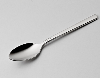 Sztuće GERPOL APOLLO 1 łyżeczka mała do kawy sztućce nierdzewne nowoczesne polerowane połysk stal 18/10
