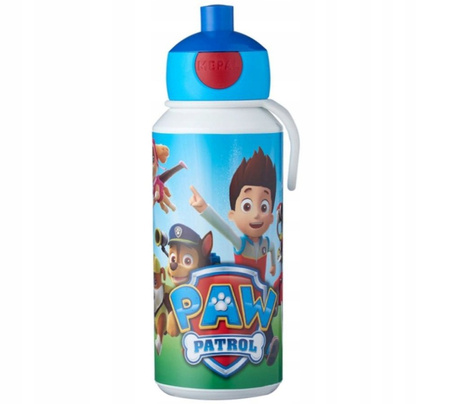 MEPAL butelka bidon dla dziecka do szkoły na rower z ustnikiem na wodę napoje soki Paw Patrol Psi Patrol 400 ml bez BPA 