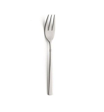 AMEFA sztućce Dakota zestaw 120 widelczyki do ciasta tortu deserów komplet dla 120 OSÓB gastronomiczne do restauracji kawiarni nowoczesne stal 18/0