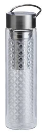 Butelka z podwójną ścianką i zaparzaczem FlowTea 350-400ml May Lin 50012