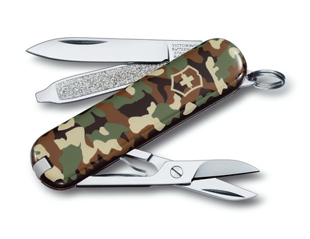 Victorinox scyzoryk szwajcarski Classic sd Camouflage moro na biwak 0.6223.94