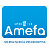 AMEFA LIVORNO 300 tanie sztućce nierdzewne na 60 OSÓB z widelczykami gastronomiczne do restauracji baru komplet bez wzoru ze stali 18/0  bez niklu