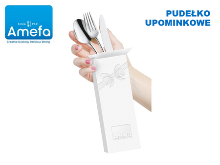 Amefa 6 x sztućce Oxford 1860 widelczyk do ciasta