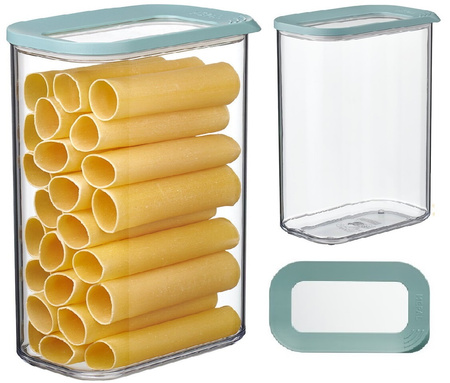 MODULA POJEMNIK NA ŻYWNOŚĆ MĄKĘ RYŻ MAKARON MUSLI KAWĘ KASZĘ BEZ BPA 1,5