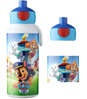 Mepal butelka bidon dla dziecka z ustnikiem na wodę napoje soki  Psi Patrol Paw Patrol Pups bez BPA 400 ml