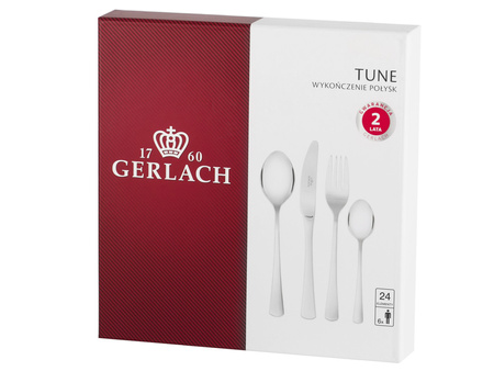 Gerlach 24 x sztućce 158 Tune 18/0