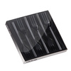 Komplet 6 widelczyków do ciasta Piano black w pudełku 29606