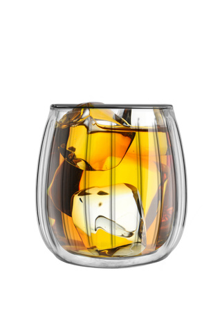 VIALLI DESIGN TULIP 2 szklanki kubki termiczne z podwójnymi ściankamido kawy herbaty piwa  250 ml 