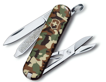 Victorinox scyzoryk szwajcarski Classic sd Camouflage moro na biwak 0.6223.94