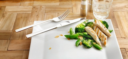 Sztućce AMEFA Bliss 120 łyżka obiadowa stołowa komplet dla 120 OSÓB gastronomiczne do restauracji baru hotelu bez niklu