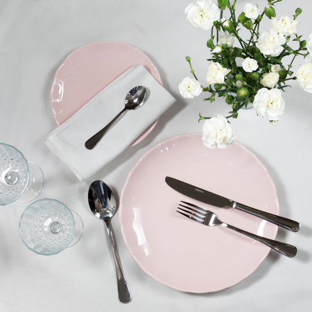 Ambition sztućce Enna zestaw 24 elementy obiadowe komplet dla 6 osób nierdzewne