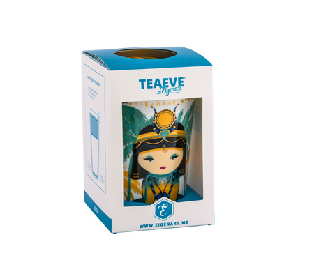 Kubek z zaparzaczem TeaEve 350ml Little Egypt Petrol 80047-P