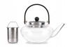Vialli design zaparzacz Eva ze srebrnym sitkiem dzbanek imbryk w stylu japońskim do herbaty ziół 0,8 l