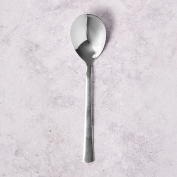 Ambition sztućce Prato 1 łyżka do sałaty sałatek sałatkowa ziemniaków warzyw nierdzewna nowoczesna prosta gładka bez wzoru