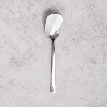 Ambition sztućce Prato 1 łyżeczka łyżka do cukru cukiernicy nierdzewna prosta nowoczesna gładka bez wzoru