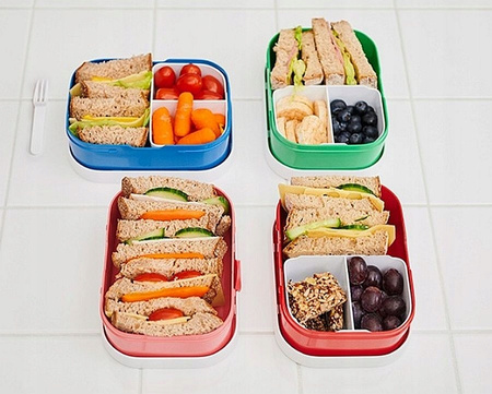 MEPAL  lunchbox śniadaniówka dla dziecka pojemnik bento na kanapki warzywa owoce kanapnik Jungle Małpki Campus 750 ml bez BPA