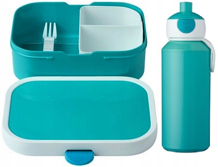 MEPAL LUNCHBOX KANAPNIK BIDON TURKUSOWY BEZ BPA