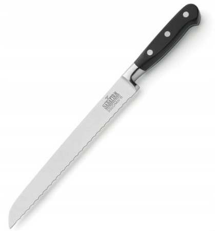 Amefa Richardson Sheffield V-SABATIER nóż do chleba stalowy z ząbkami ze stali kutej 22,5 CM
