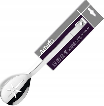 AMEFA MARTIN 1 łyżka cedzakowa SZUMÓWKA ze stali nierdzewnej 18/10 bez wzoru długa 32 cm