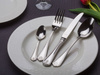 AAMEFA DUKE 4 sztućce nierdzewne na 1 OSOBĘ retro z wzorem eleganckie komplet do restauracji domu 18/10