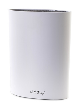 Stojak do noży owalny Bianco 30386