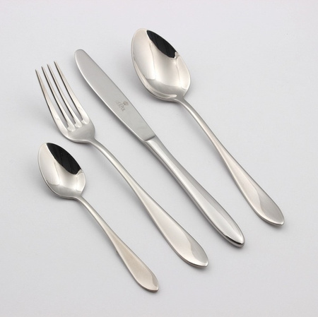 Gerpol sztućce Mona 1 łyżeczka do kawy mała ze stali nierdzewnej 18/10