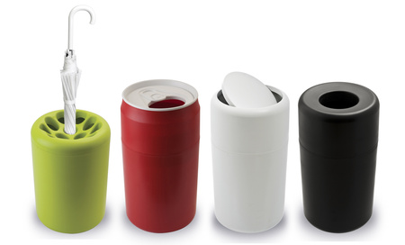 Kosz na śmieci puszka czerwony 22L 10081-RD