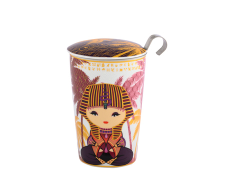 Kubek z zaparzaczem TeaEve 350ml Little Egypt Lilac 80047-L