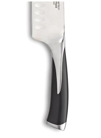 Amefa Richardson Shieffield nóż kuty  KYU SANTOKU szefa kuchni japoński styl 12,5 cm