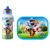 MEPAL 2 zestaw śniadaniówka lunchbox dla dziecka pojemnik bento na kanapki owoce warzywa bidon napoje soki  Paw Patrol Pups Psi Patrol bez BPA 