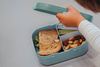 MEPAL Campus zestaw dla dzieci lunchbox śniadaniówka bidon butelka z koniem DZIKI KOŃ do szkoły na rower bez BPA Wild Horse