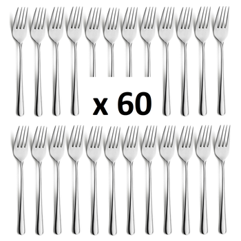 AMEFA sztućce Astoria zestaw 60 widelec obiadowy komplet dla 60 OSÓB do gastronomii  restauracji baru pizzerii