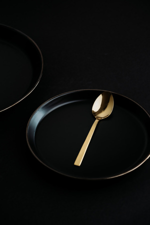 Widelczyk do ciasta Piano gold 29064