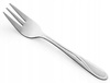 AMEFA  sztućce Whisper zestaw 60 widelczyki do ciasta tortu deserów komplet dla 60 OSÓB gastronomiczne do restauracji nierdzewne bez niklu 18/0