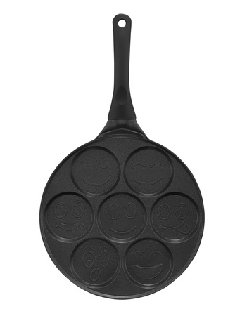 Ambition Magnat patelnia 26 cm do placuszków naleśników pancakes z powłoką nieprzywierającą na indukcję gaz emotki bużki