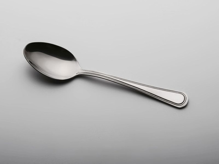 Sztućce Amefa Bologna 1 łyżeczka do herbaty ciasta deserów ze stali nierdzewnej do gastronomii bez niklu z wzorem