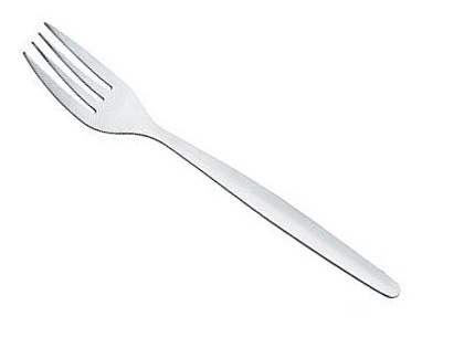 Sztućce AMEFA BALTIC 2395 zestaw 4 szt. tanie ekonomiczne komplet dla 1 osoby gastronomiczne do baru stołówki HORECA stal 18/0 