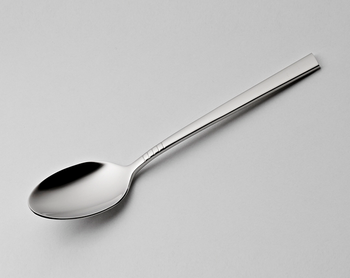 Sztuće GERPOL APOLLO 1 łyżeczka do herbaty ciasta deserów kawy sztućce nierdzewne nowoczesne z wzorem połysk stal 18