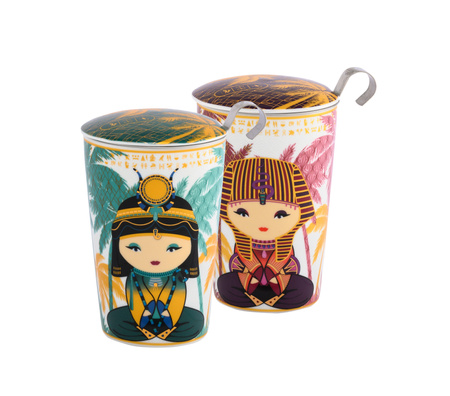 Kubek z zaparzaczem TeaEve 350ml Little Egypt Lilac 80047-L