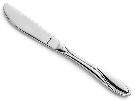 AMEFA sztućce Whisper zestaw 250 komplet dla 50 OSÓB z widelczykami nierdzewne tanie z wzorem gastronomiczne do restauracji baru stal 18/0