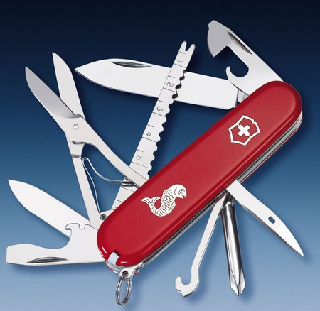 Scyzoryk Victorinox Fisherman 1.4733.72 wędkarski , rybacki czerwony 91 mm