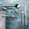 AMEFA sztućce Bliss zestaw 60 widelczyki do ciasta tortu deserów komplet dla 60 OSÓB nowoczesne do gastronomii restauracji kawiarni stal 18/0