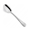 Amefa sztućce Sierra 1 mała łyżeczka do kawy mokki ze stali nierdzewnej nowoczesna z tłoczonym wzorem stal 18/10