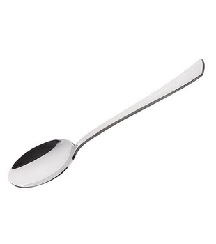 Amefa sztućce Atlantic 1 łyżka do sałatek sałatkowa prosta nowoczesna gładka bez wzoru ze stali nierdzewnej 18/10
