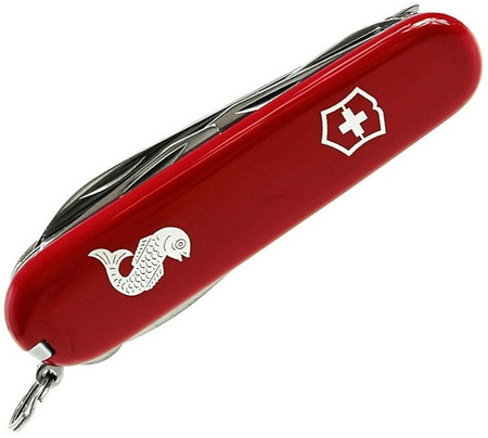 Scyzoryk Victorinox Fisherman 1.4733.72 wędkarski , rybacki czerwony 91 mm