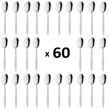 Sztućce AMEFA SCANDINAVE zestaw 60 ŁYŻKI obiadowe tanie sztućce nierdzewne gastronomiczne baru stołówki 60 osób 18/0