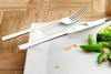 AMEFA BLISS 300 sztućce nierdzewne zestaw dla 60 OSÓB z widelczykami nowoczesne bez wzoru gastronomiczne do restauracji baru komplet ze stali 18/0