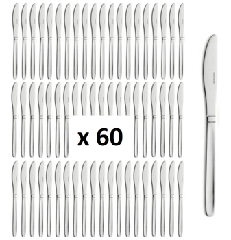 Sztućce AMEFA BALTIC 2395 60 nóż obiadowy tanie ekonomiczne komplet dla 60 osób gastronomiczne do baru stołówki HORECA stal 18/0