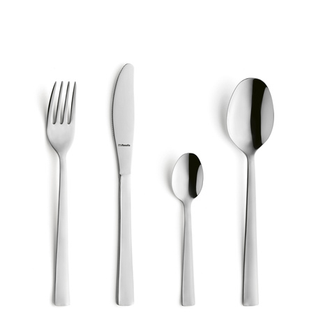 Sztućce Amefa Padova zestaw 24 sztuki dla 6 osób tanie ekonomiczne nierdzewne bez niklu 18/0 